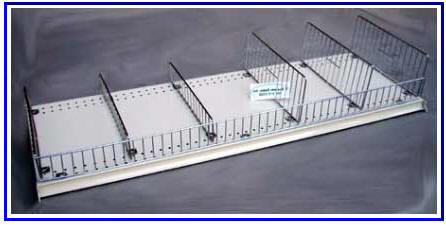 Commercial Shelving Dividers